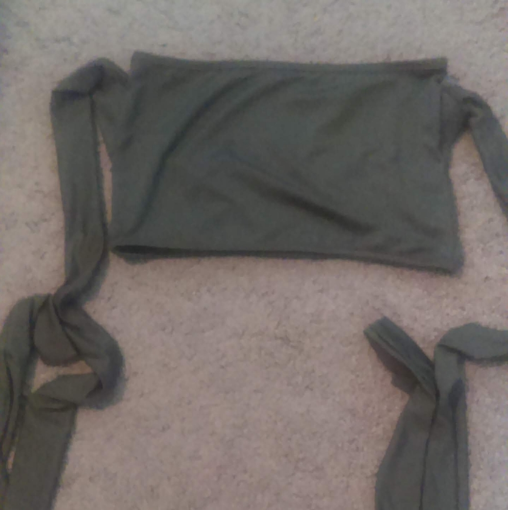 NEW Women's Bandeau Crop Top